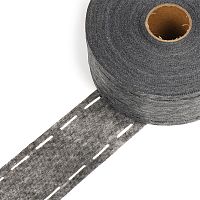Купить Лента корсажная клеевая 60мм 10-40-10 40гр Idealtex 6760G цвет Серый в Калининграде