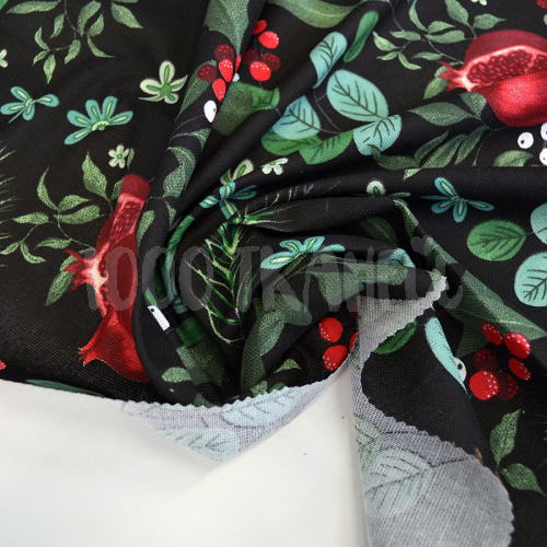Рогожка 29294 "Гранатовый сад" шир. 150 см. фото 4 Купить Рогожка 29294 "Гранатовый сад" шир. 150 см. в Калининграде фото 4