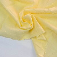 Купить Батист с мушками Желтый лимон 80г/м2 шир. 145см в Калининграде